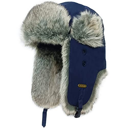 HEYANN Russenmütze Fliegermütze Herren Uschanka Trappermütze...