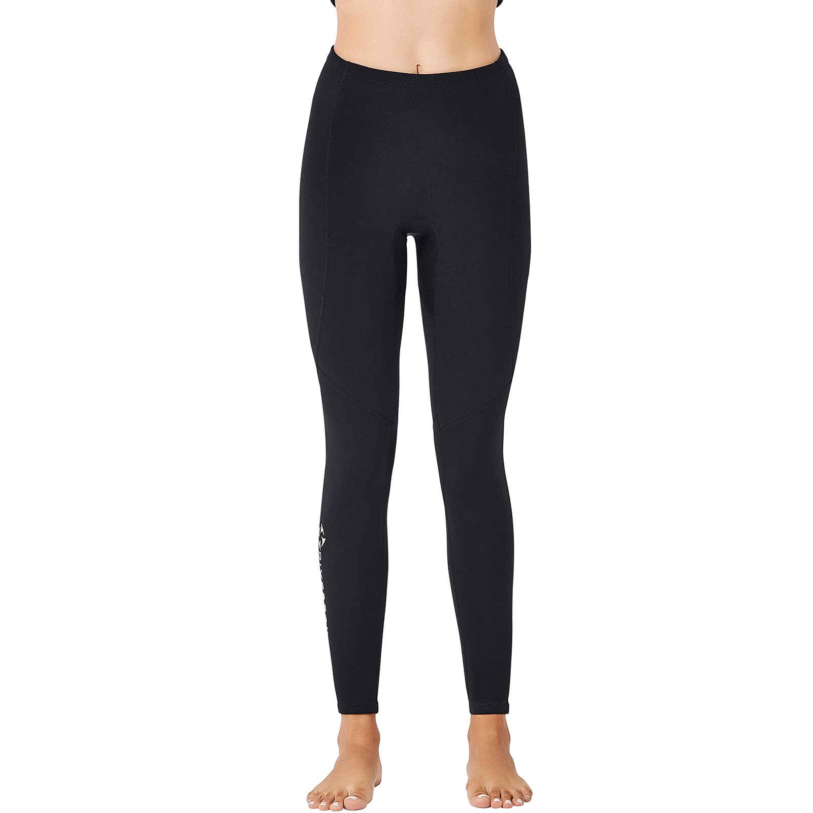 HUIOP Hombres Mujeres Pantalones de Buceo de Neopreno de 2 mm Pantalones Largos de Buceo para Buceo con esnórquel Surf,Pantalones de natación