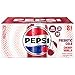 Pepsi Prebiotic Cola, Cherry Vanilla, 12 fl oz Cans (8 Pack), 30 Calories, 5g Prebiotic Fiber, 5g Sugar, Soda Pop Cola