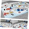 JUMPLAWN Alfombra de Juego Infantil para Gatear Alfombra de Suelo de Tráfico Material Seguro Diseño Portátil para Bebés y Niños Juguete Educativo 1 #1