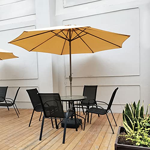 Vanteriam Water-Resistant Patio Umbrella Cover With Zipper, Outdoor Waterproof Umbrella Cover Fits 7 To 10 Ft Parasol #TOP1