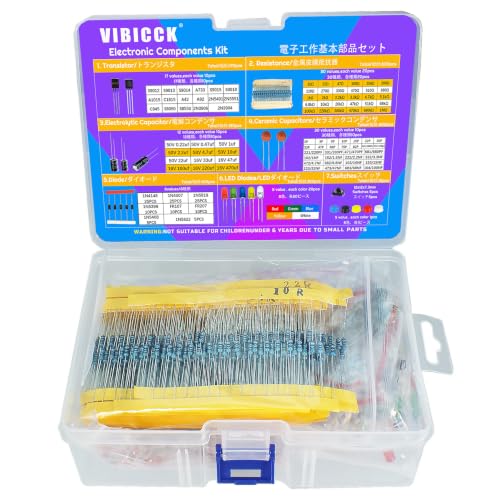 Kit d'assortiment de composants électroniques pour réparer vos projets à la maison