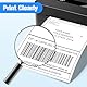 Szaboviktoria Shipping Labels 4 x 6 Thermal Labels 100 x 150 mm,500 Stück wasserdichte Versandetiketten für Thermodrucker,thermoetiketten