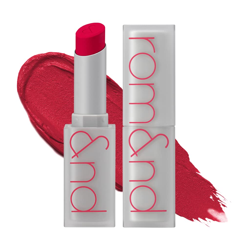 Rom&nd Zero Matte Lipstick - Lightweight, Velvety Matte, Buildable, Long-Lasting, Non-Drying - 11 Sunlight, 3g