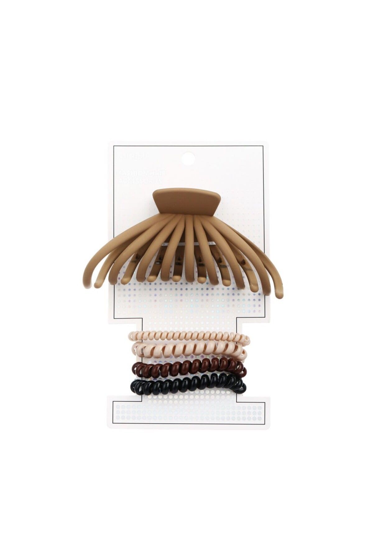 Miniso Spiral Lastikli Toka Seti (5 Adet)
