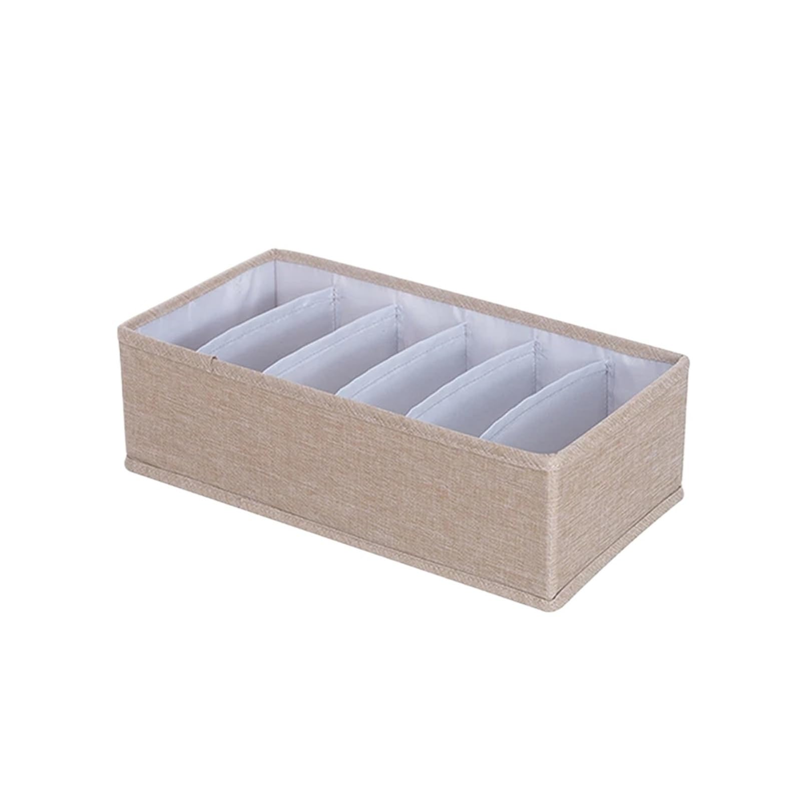 FVDZRFIE Sock Storage Box Fabric Underwear Bra Storage Box Sorting Panty Socks Compartment Drawer Organizer Home