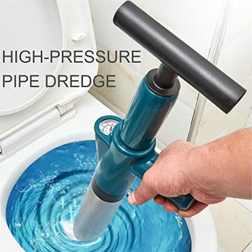 Pijp Plunger Drain Clog Remover Multi-functie Hogedruk Plunger Opener Pomp for Toiletten Badkamer Douchemaanbak Vloer Afvoer zhengzilu - Afbeelding 5