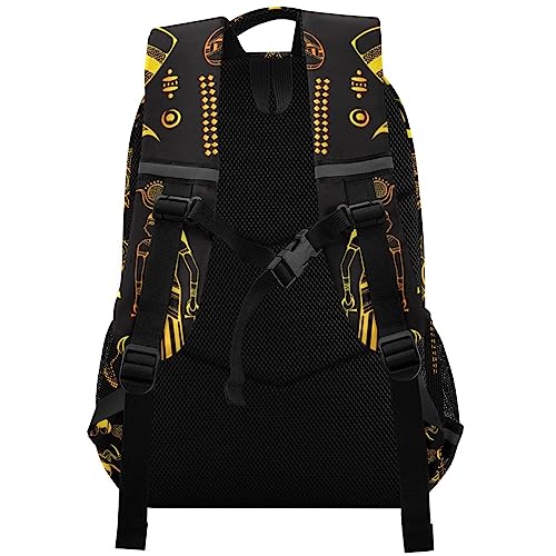 ALAZA Aztec Tribe Indian Egyptian Gold Backpack for Students Boys Girls Travel Daypack2