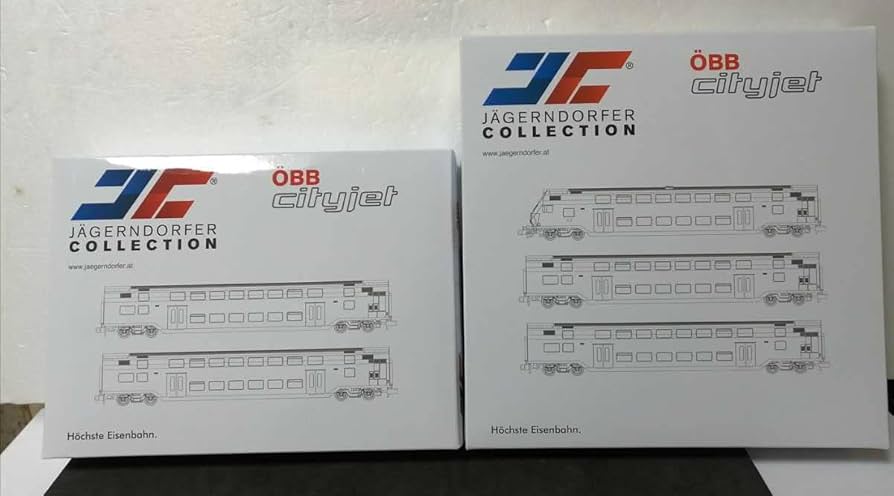 JC 60301 60120 オーストリア連邦鉄道 2階建て客車 基本 増結5両 JC 60301 60120 オーストリア連邦鉄道 2階建て客車 基本 増結5両