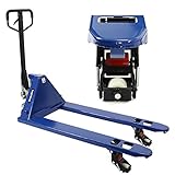 ハンドリフト 横移動兼用 横移動 幅広 幅685mm フォーク長さ1220mm 2t 2000kg オイルポンプ キャスティング製法 鋳造 ハンドパレット ハンドパレットトラック ハンドリフター パレットトラック ハンドトラック (青)