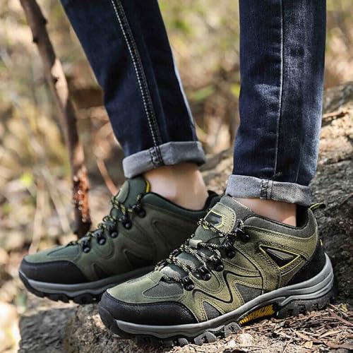 Men's Outdoor Lightweight Breathable Orthopedic Hiking Shoes Comfortable Trekking Work Shoes for All Season3