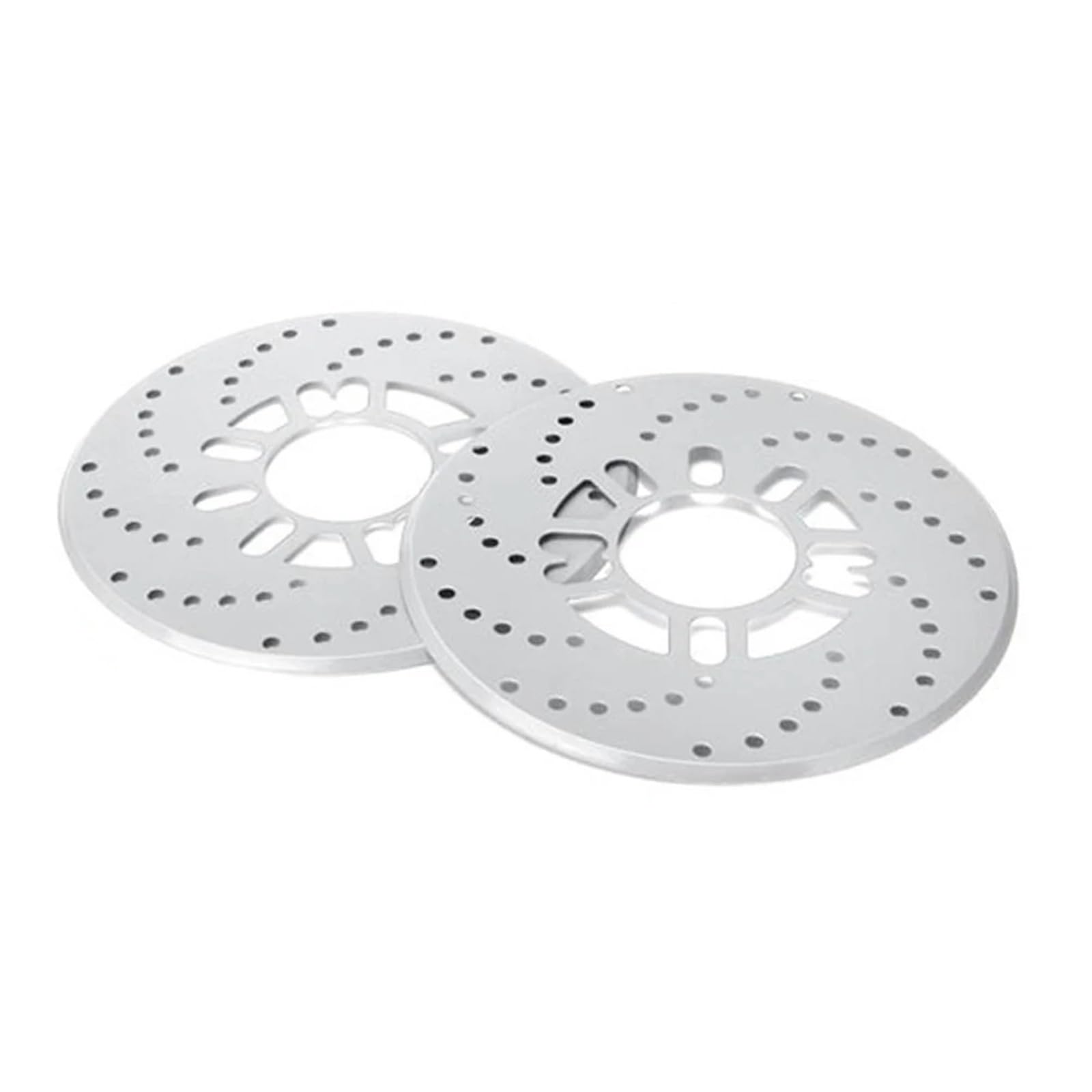 2 Pezzi Di Disco Freno A Tamburo, Copertura Decorativa In Alluminio Per, Antipolvere Per Ruota Posteriore Auto Protezioni pinza freno moto(Silver)