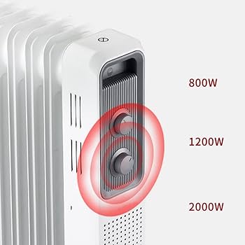 Amazon.co.jp : 油入ラジエーターヒーター 室内用電気オイル