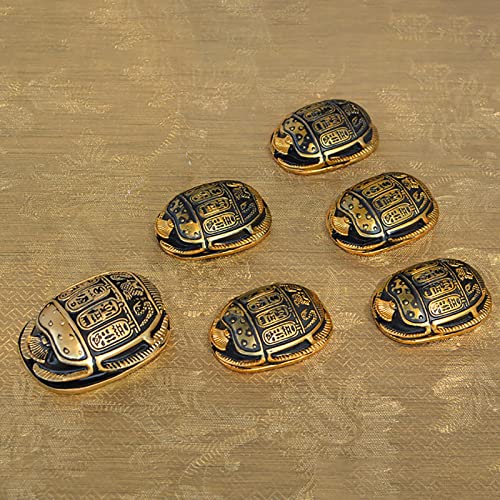 ATORSE Classical Egyptian Amulet Scarab Decoration for Living Room Collectible Gift 7X5X2.5Cm|Home & Garden|Home D? ©Cor|Figurines - Image 5 thumbnail