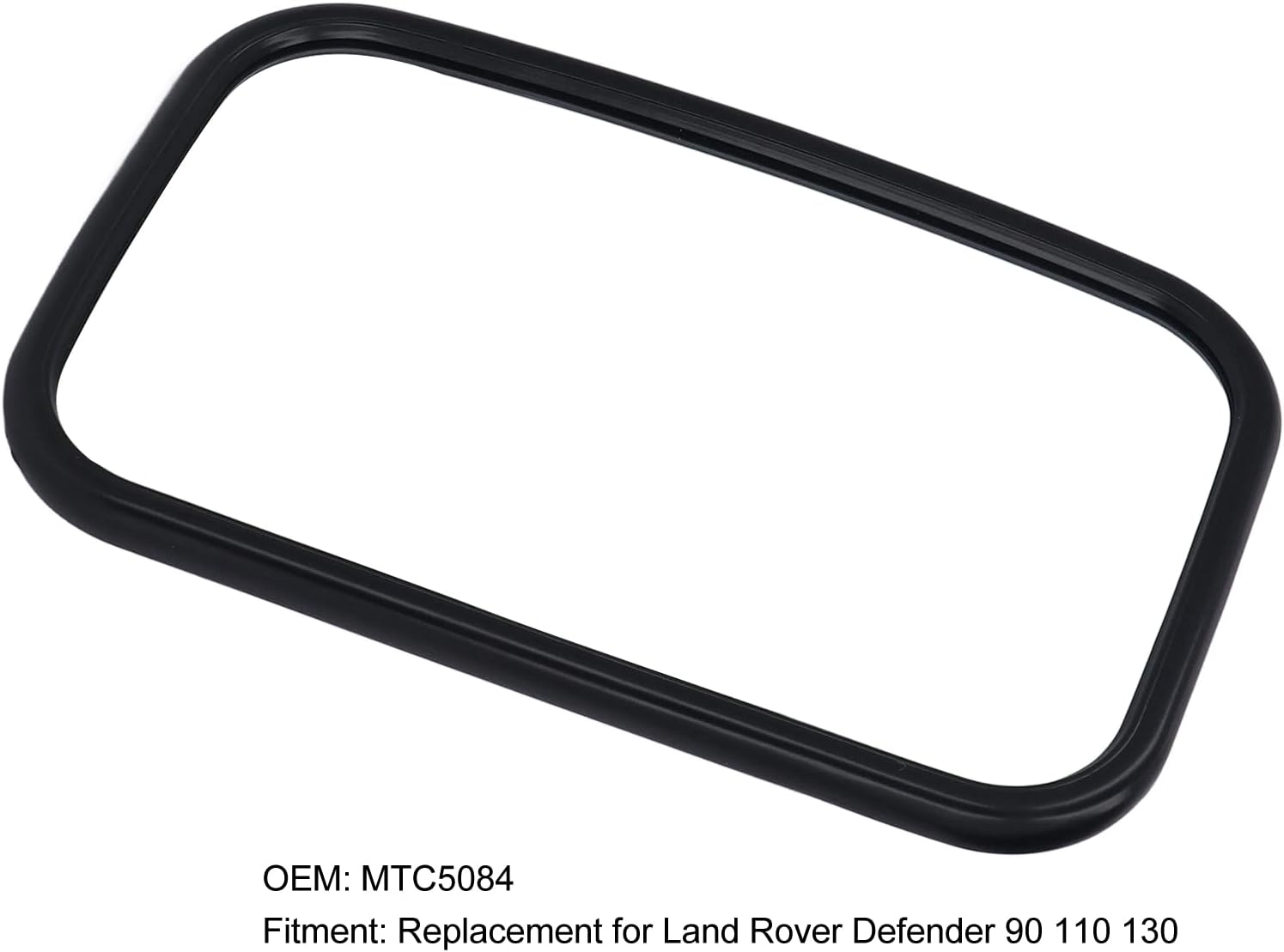 Side Door Mirror Door Wing Mirror Rectangular Side Rearview Mirror Glass MTC5084 Replacement for Defender 90 110 130