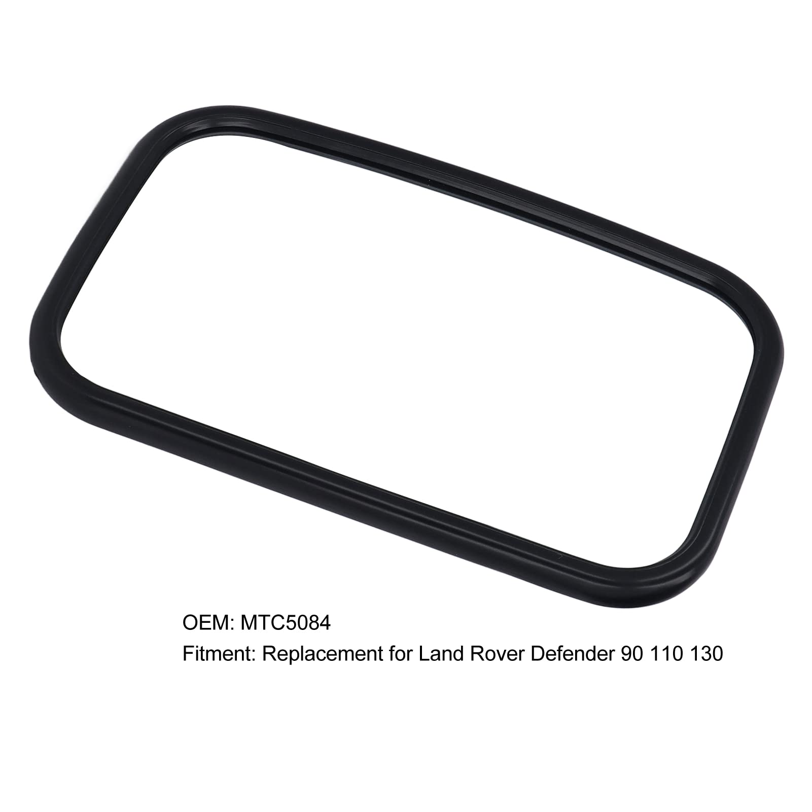 Fockety MTC5084 Specchietto Retrovisore Esterno per Defender 90 110 130, Specchietti Laterali Specchietto Retrovisore Laterale Rettangolare in Vetro per Defender 90