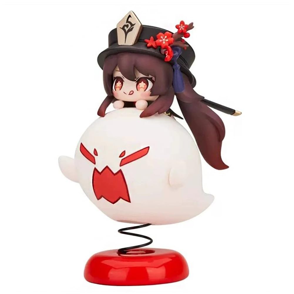 Gooyeh HuTao Figures Anime Game Character Action Figure HuTao Figurine Statue PVC Model Desktop Ornament Birthday Gift 10cm
