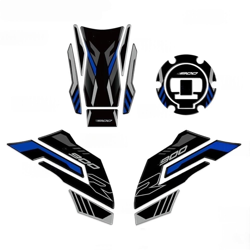 Traction Pads Motorcycle Fuel Tank Sticker Decal for F900R for F 900 R for F900 19-2024