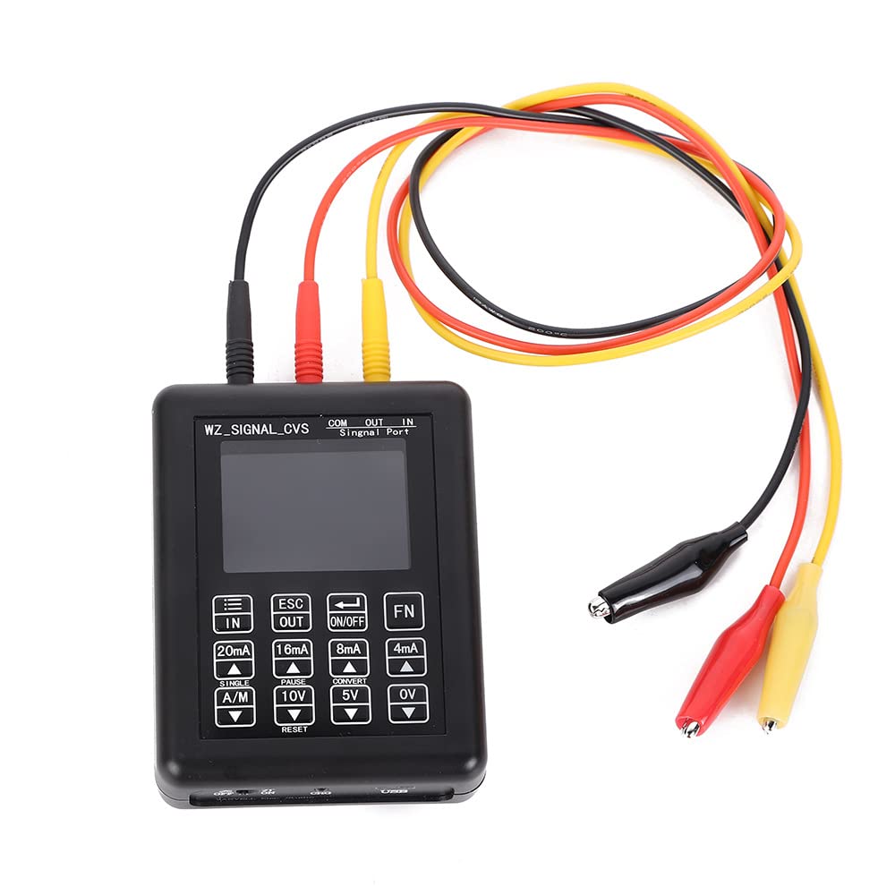 Toplionace Generador de Señal de 4-20mA 0-10V, Calibrador de Señal de Control de Proceso de Precisión Simulador de Fuente de Corriente Constante