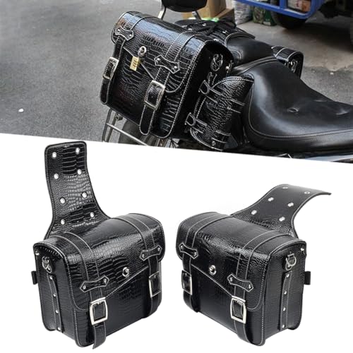 Bolsa lateral para herramientas Cnonee1 1 P 102# color negro universal para equipaje de moto miniatura 3