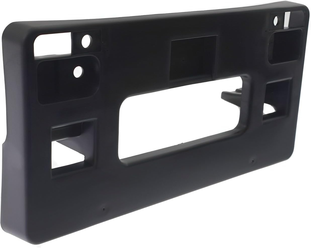 I-Match Auto Parts Front License Plate Base Bracket Tag Holder, Textured Black Plastic Finish for 2008-2010 Honda Accord Sedan 71145TA0A00 HO1068112