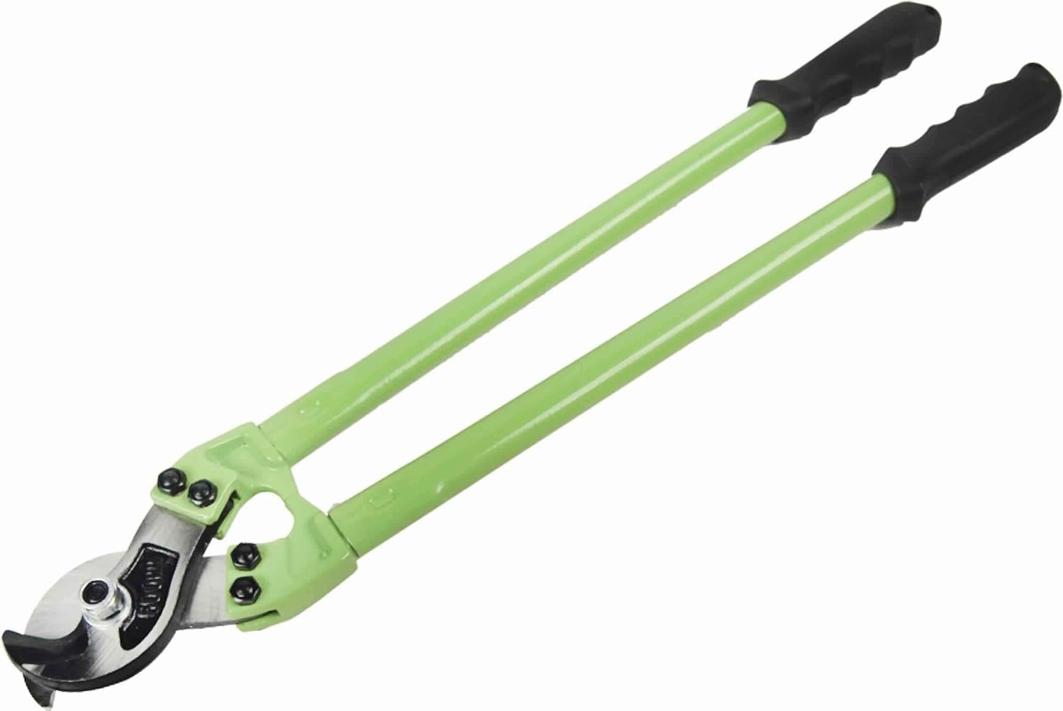 WULF 24 Inch Heavy Duty Cable Cutter | Chrome Alloy Steel Jaws with Compound Cutting Action | Long Bolt Cutter for Chain, Wire Mesh & Cables | Soft Rubber Grip Thick Handle | Professional Tool
