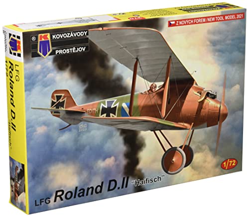 KPモデル 1/72 ドイツ空軍 ローランドD.II ハイフィッシュ プラモデル KPM0270 成形色