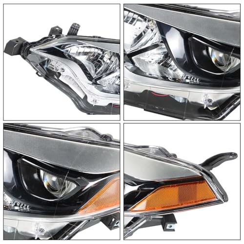 Image of Headlights Assembly For 2014-2016 Toyota Corolla Chrome Housing Left+Right