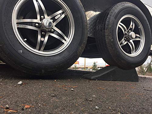 KATSU Kunstoff Rampe, 2 Stück Kunststoff-Autorampen strapazierfähige Garagenrampen zum Anheben von Kraftfahrzeugen, Werkstatt, Autoservice und -Reparatur 161919