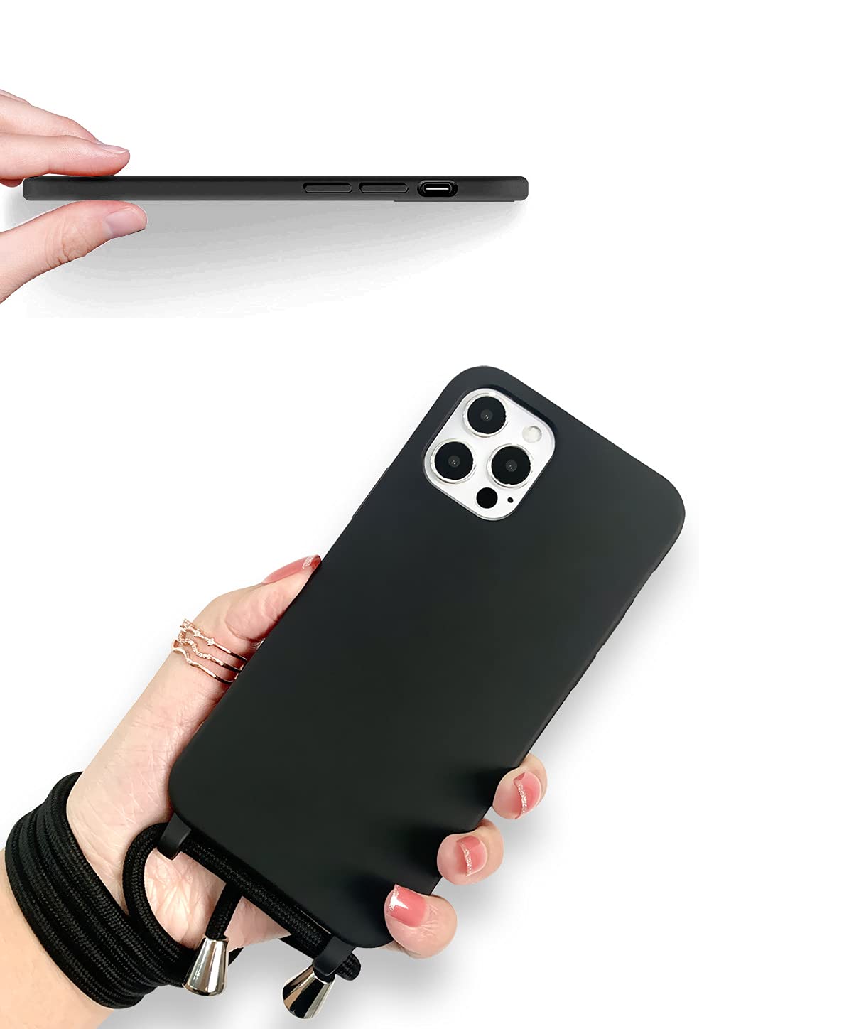 Coque Iphone Nomad PekaTech Coque Pour Xiaomi Poco F3 / Mi 11i Avec Cordon De Collier Housse Telephone Portable