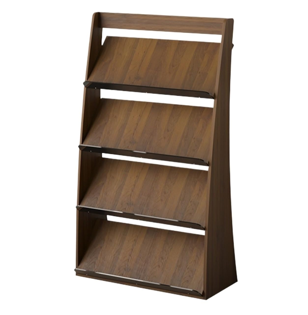 MHbdfsxz Vinyl Record Storage Holder Floor Standing Record Rack Magazine Storage For Picture Book Home Living Room Music Room