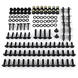 Kit Complet De Boulons De Carénage Pour Moto Pour Pour Ninja ZX-6R, ZX6R, ZZR600, ZX-6RR, ZX-9R, ZX9R Outil électrique(Style1)