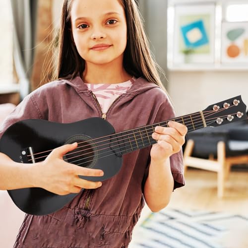 Toddmomy KR8R616E36VN4YZM12JGE2JT Kids Guitar 21 Inch Acoustic Guitar Classical Acoustic Guitar Small Size Portable Wooden Guitar For Children Beginner Adult Teen thumb #8