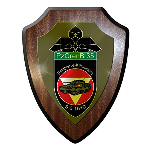 Cartel Placa Escudo pzgrenb 35 de Pared Militaria #10086 2