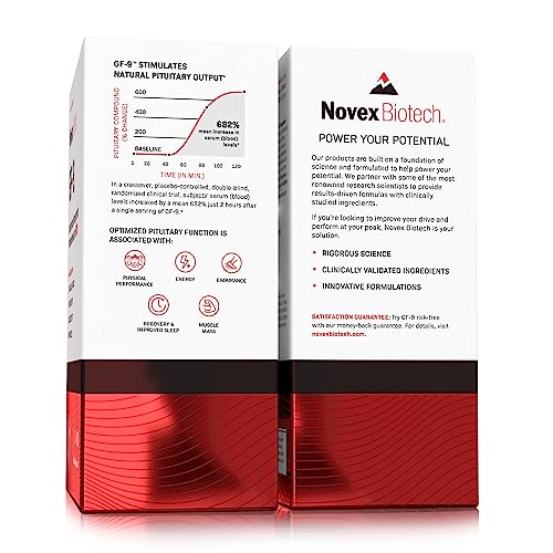 Novex Biotech 856528001759-02 Gf-9 – Hgh Boosting Supplement For Men - Workout Supplement For Men – Boost Growth Hormone Naturally thumb #4