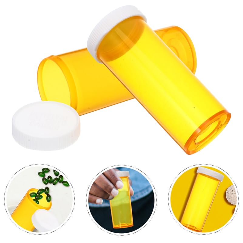 10 Botes Para Pastillas De Plástico Vacíos Con Sellado Impermeable Organizador Compacto Para Medicamentos Suplementos En Hogar Oficina Y Viajes Al Aire Libre