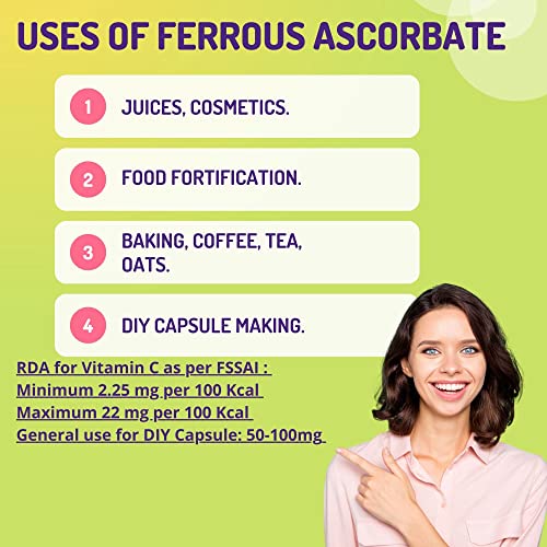 Image of Vitamin C Ferrous Ascorbate Powder 100gm