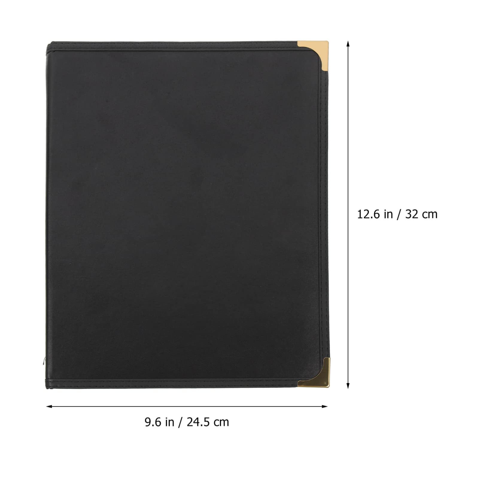 Kichvoe Libro De Recetas Cubierta De Menú De Pvc Transparente Protector De Menú Para Restaurante y Cafetería Duradera