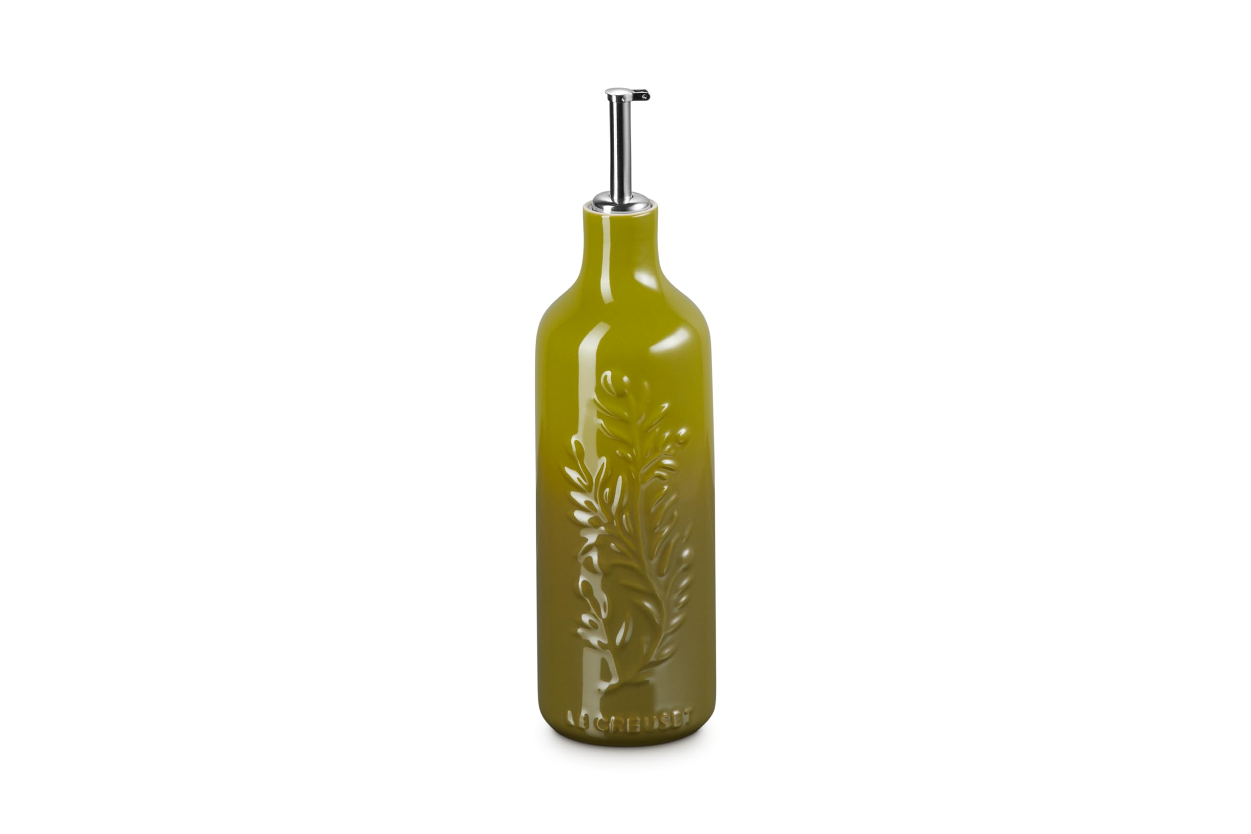 Le Creuset Olive Branch Collection Stonewear Oil Cruet
