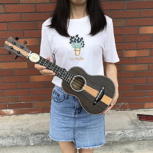 QWEQWE Ukulélé Black Keakmon Wood Ukulele 21 Pouces Main Lumineuse (Color : Bright, Size : 21 inches) - Les Beatles, Paul McCartney, John Lennon, RIngo Starr, George Harrison QWEQWE Ukulélé Black Keakmon Wood Ukulele 21 Pouces Main Lumineuse (Color : Bright, Size : 21 inches) – Image 5