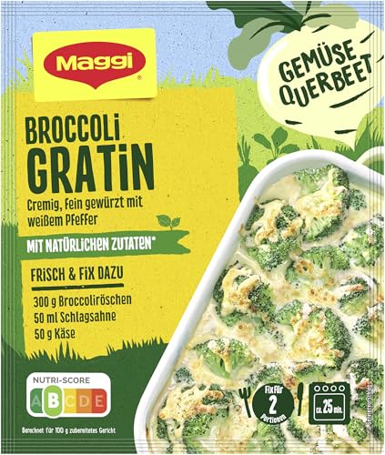 MAGGI Fix für Broccoli Gratin Würzmischung für 2 Portionen, 1er Pack (1 x 36g)