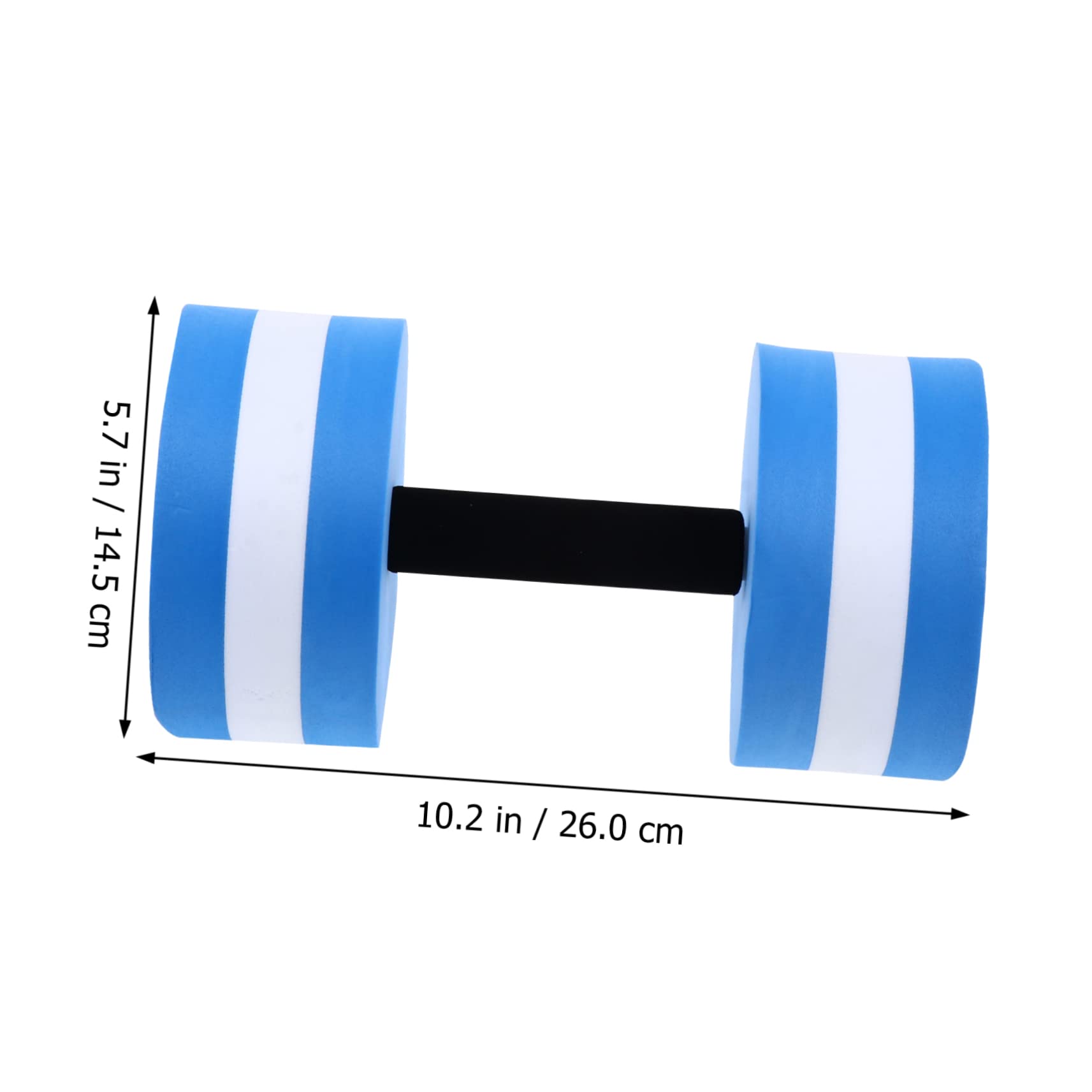 1 haltère flottante en mousse, équipement d'entraînement de piscine pour adultes, équipement de fitness, équipement de fitness flottant, survêtement pour femme, aérobie