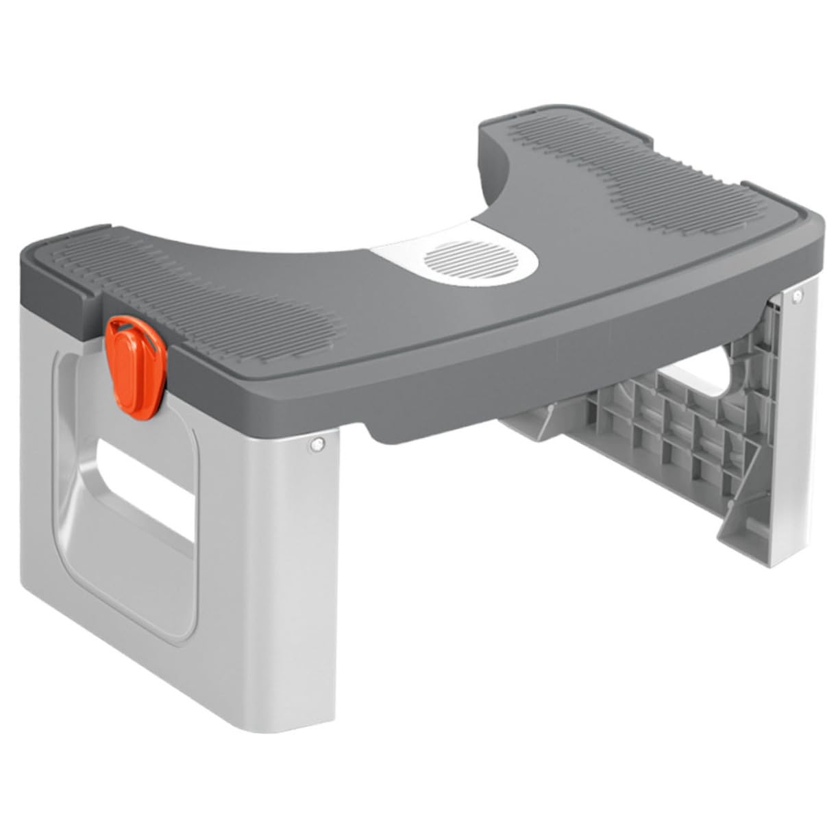 Didiseaon Footstool for Bathroom Folding Toilet Stool Step Stool for Adults Sturdy Comfortable for Home Use