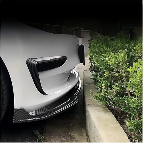 Lèvre de pare-chocs avant pour Tesla Model 3 protégeant le bas de caisse - 5
