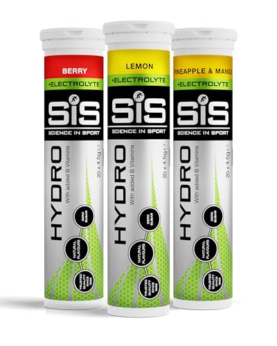 Science in Sport HYDRO comprimidos 3x20 uds. 3 sabores - Comprimi...