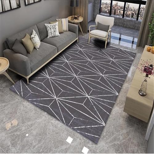 Tapis de balcon gris 40x60cm tapis de salon pour petits espaces design