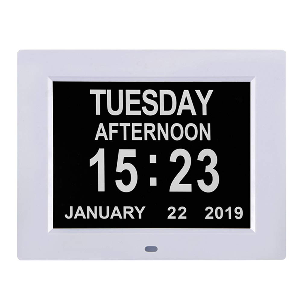 Buy TMC [Newest Version] Digital Day Calendar Clock Extra Large Date