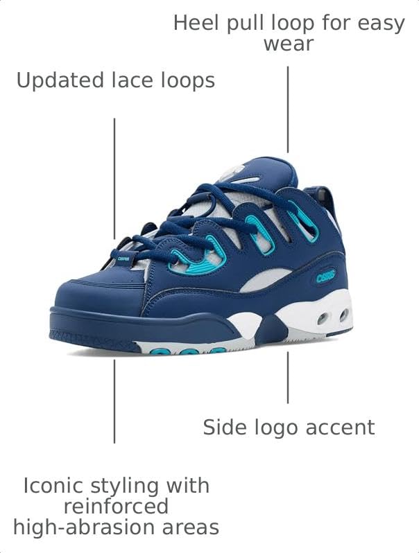 Image of Osiris Mens D3 E | Skateboarding Shoes