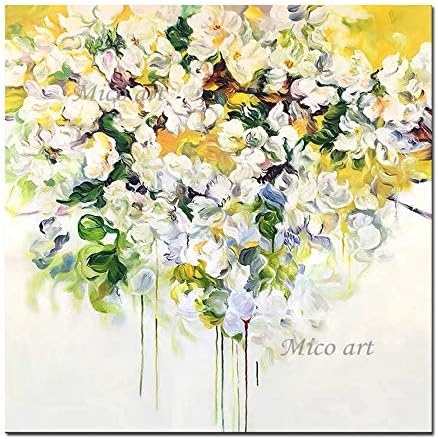 Hand-Painted Oil Paintings,Hand Drawn Abstract Oil Painting Mural ...