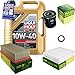 Produktbild EISENFELS Inspektionspaket Wartungspaket Filterset mit 5 L Motoröl 10W-40, Ölfilter, Luftfilter, Innenraumfilter, Verschlussschraube